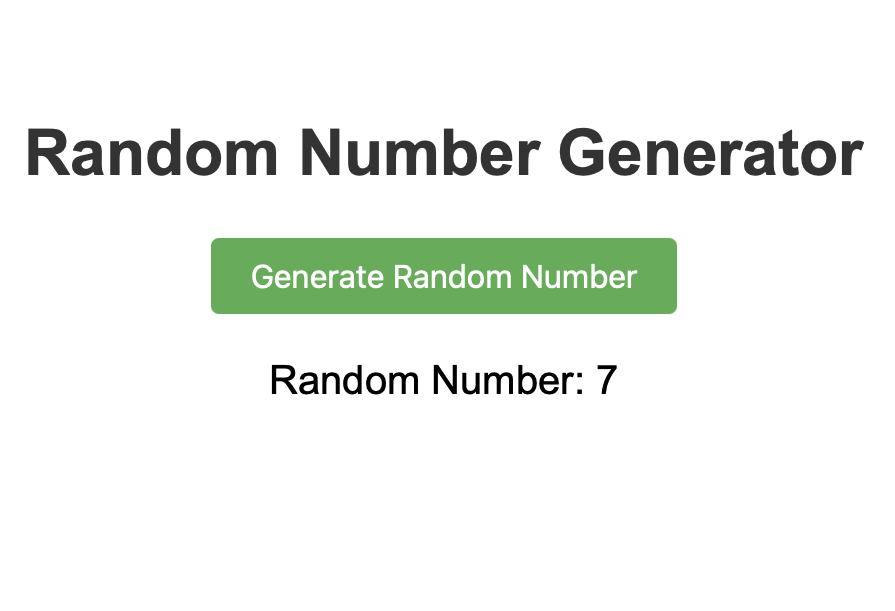 Random number generator picture
